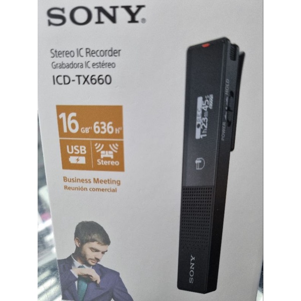 SONY ICD TX 660 STEREO IC RECORDER | Shopee Singapore