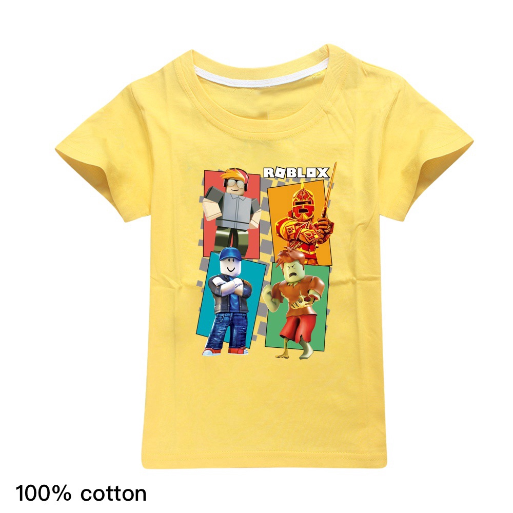 Tngstore Roblox Short Sleeve T Shirt Top Boy Girl Shopee Singapore - tngstore t shirt roblox top short sleeve boy girl