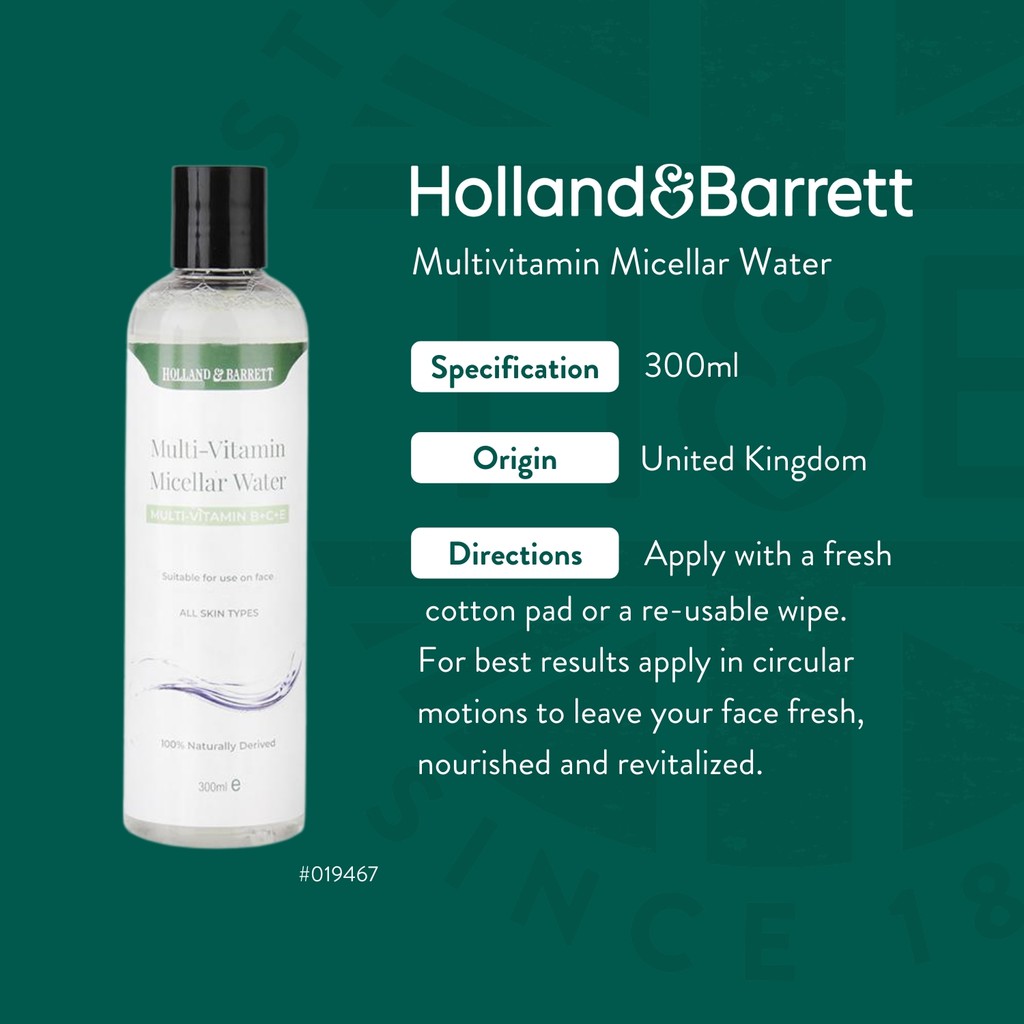 multivitamin micellar water