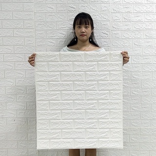 3D Wall Sticker Imitation Brick Bedroom Decoration Waterproof Self Adhesive Wallpaper For Living Room Kitchen TV Backdrop