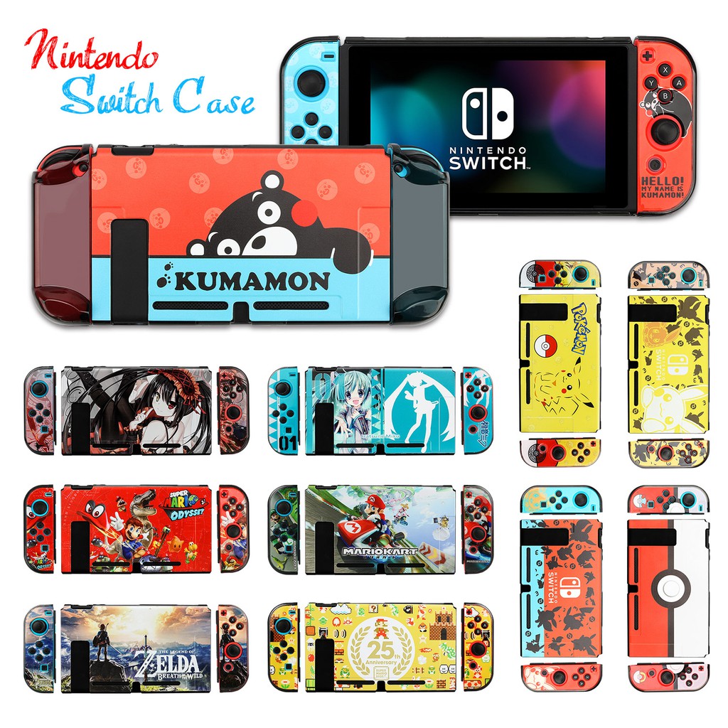 Dockable Case Shell Case For Nintendo Switch Pokemon Theme Case For Switch Joy Shopee Singapore