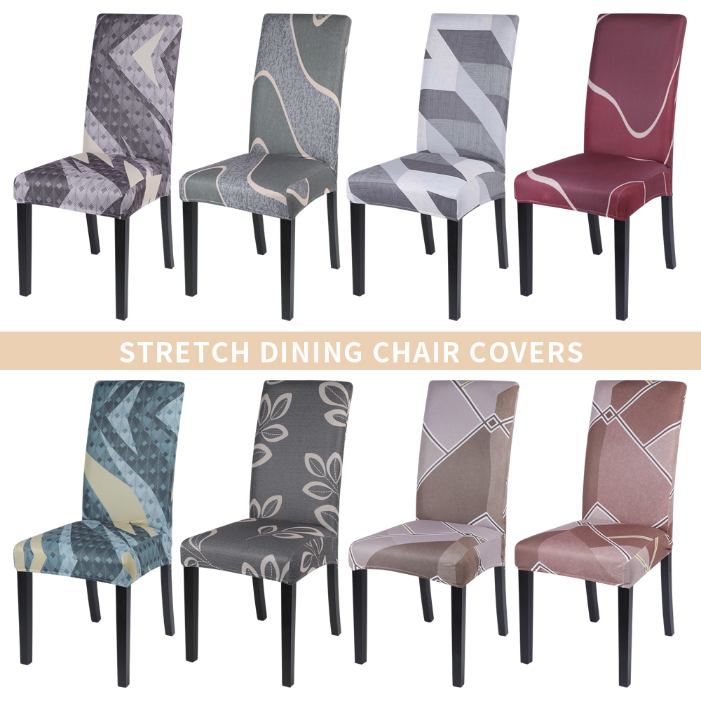 Dining Chair Cover Removable Washable Stretch Seat Cover Protector Shopee Singapore