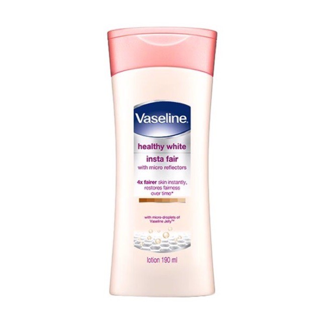 vaseline healthy white body lotion