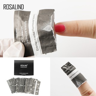 Image of ROSALIND Cleaner Gel Nail Polish Remover 50Pcs Nail Art Nails Gel polish Remover