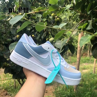Image of 36--44 Light Blue Sneakers Women and Men's Shoes Unisex Shoes Sport Shoes