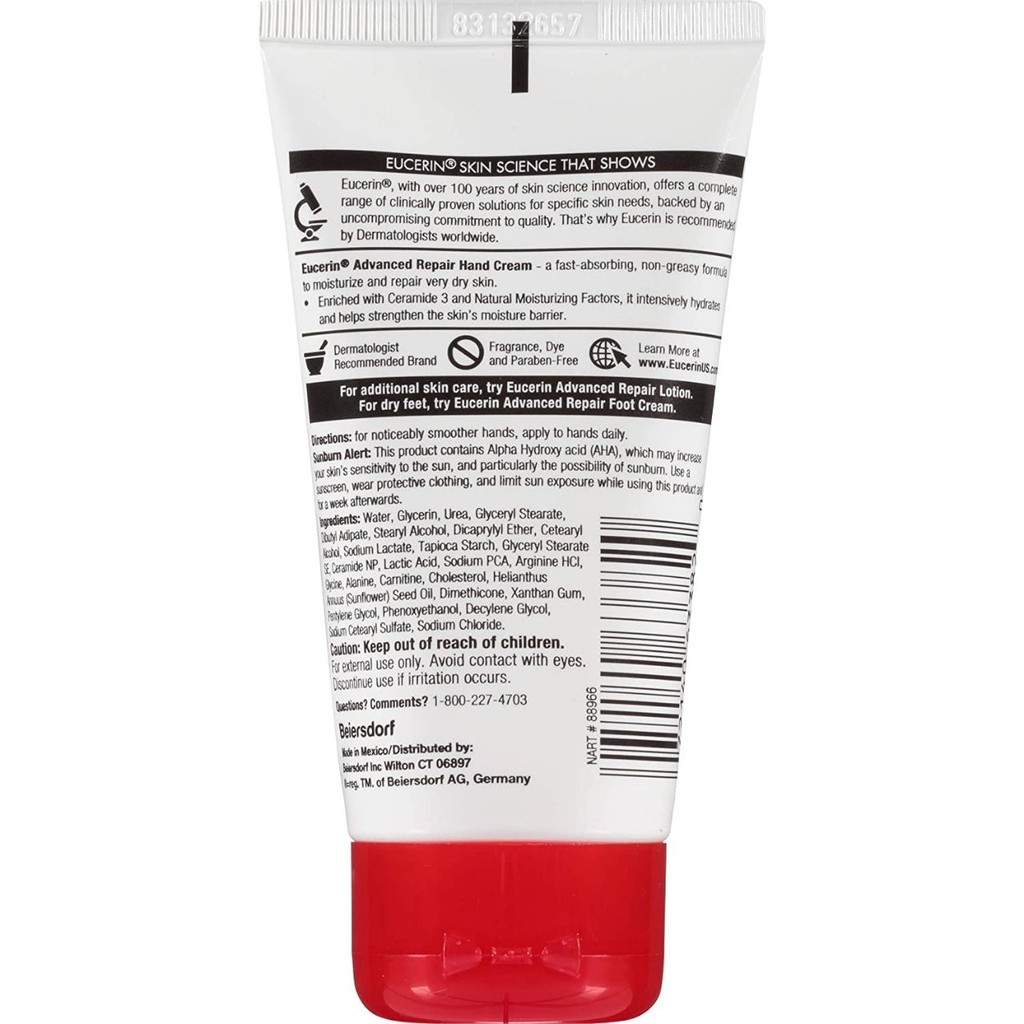 advanced repair hand cream