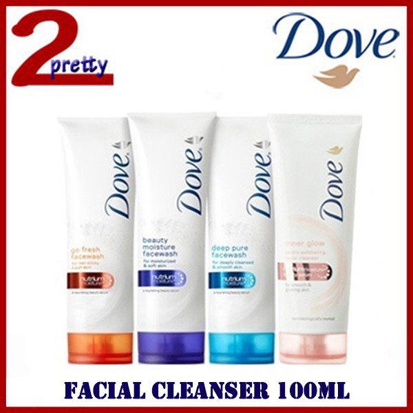 Dove Facial Wash 100ml Shopee Singapore