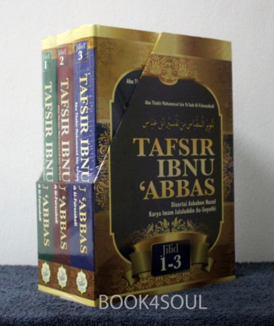 Shop Malaysia Tafsir Ibnu Abbas 3 Volumes Shopee Singapore