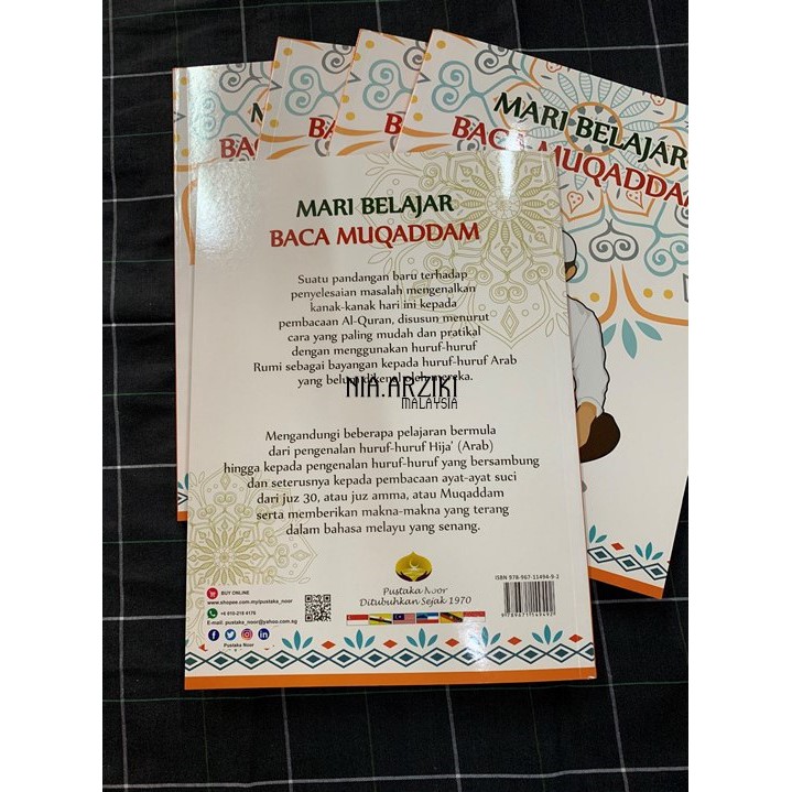 Muqaddam Learning Book Shopee Singapore