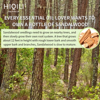 HiQiLi Sandalwood Natural Plant Aromatherapy Essential Oil Air Freshener Massage Humidifier Skin Health Calming #3