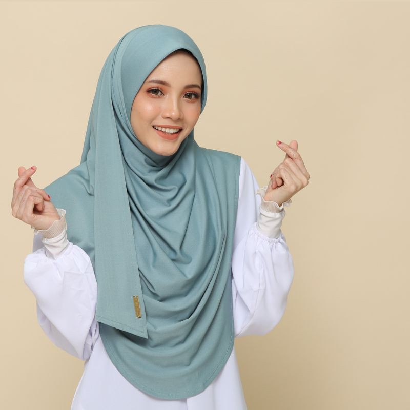 Tudung Ironless Haura Express Size L Year End Sale Hameesya Tudung Labuh Umrah Tudung Labuh Shopee Singapore