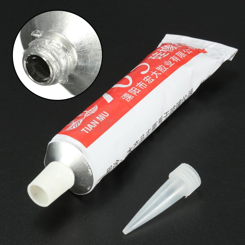 705 High Temperature Clear Silicone Rubber Sealant Adhesive Glue Glass