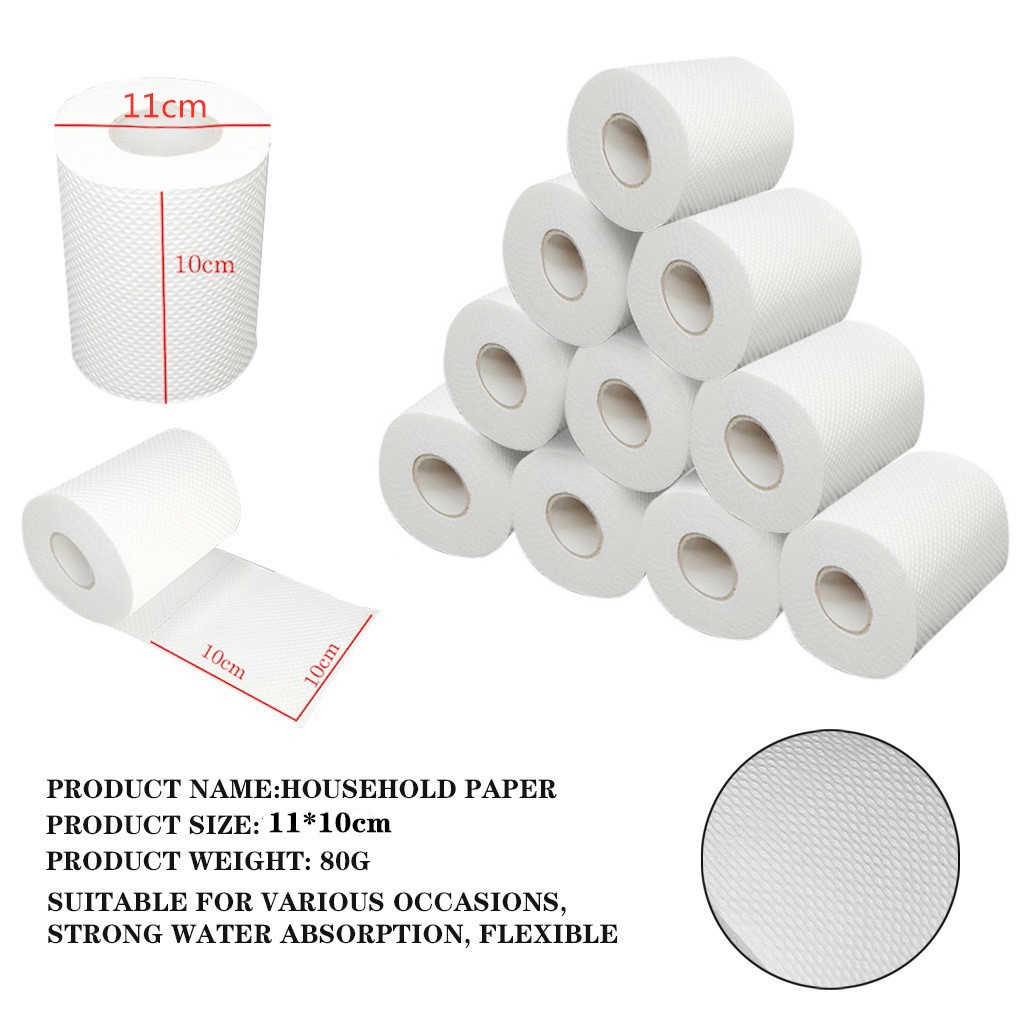 Ready Stock New Strong Soft 1 Ply Toilet Paper Bath Tissue Giant Roll 10 Rolls Zinggo Sg Shopee Singapore