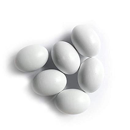 Shop Malaysia 6pcs Toy Fake Simulation Eggs White Telur Palsu Dollhouse Model Decoration Painting Kraf Tangan Egg Shopee Singapore