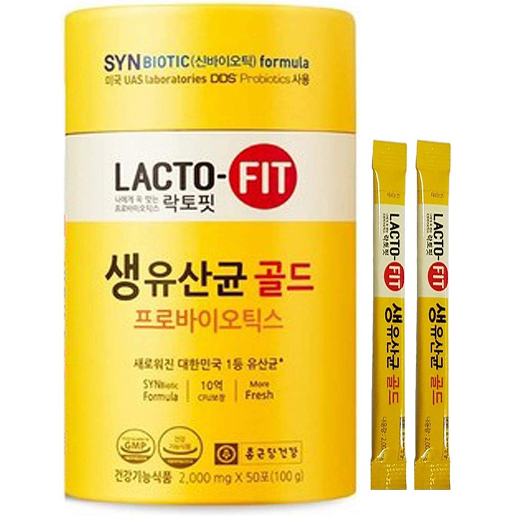 Lacto Fit Probiotics Gold 100g 2g X 50ea Korea Probiotics