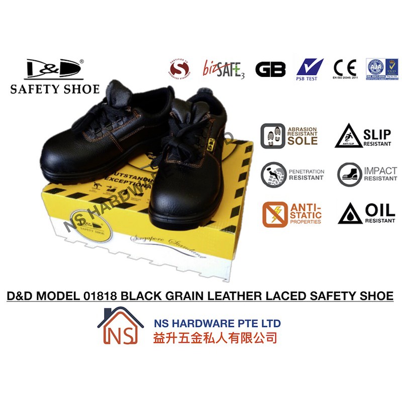 d&d safety shoes