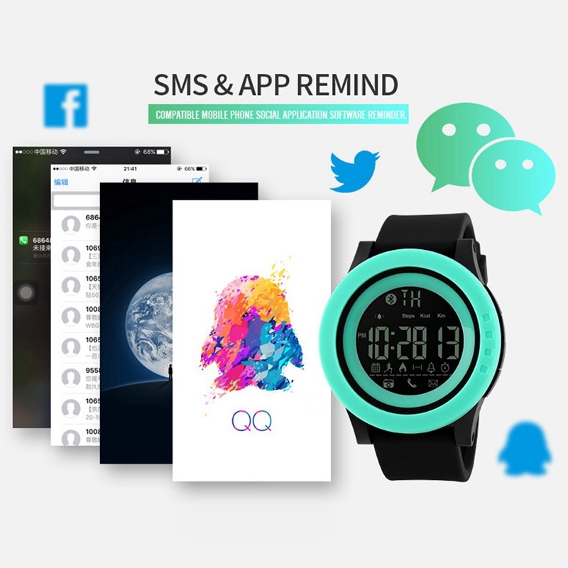skmei watch bluetooth connect