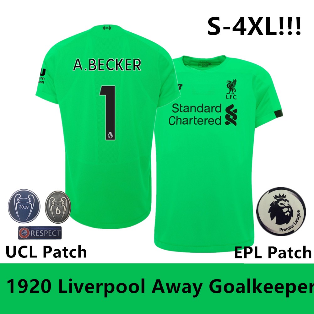 liverpool away goalie kit