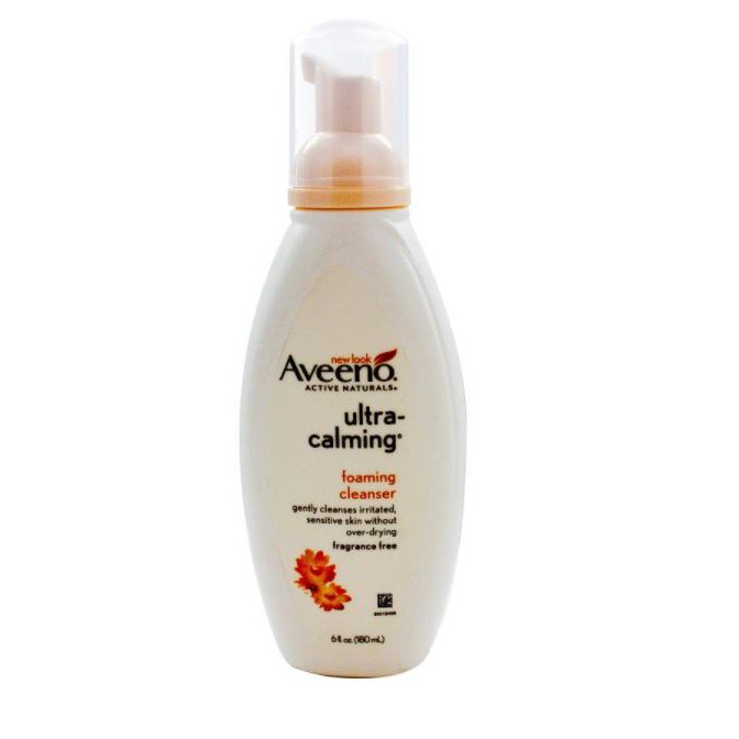 aveeno gentle foaming cleanser