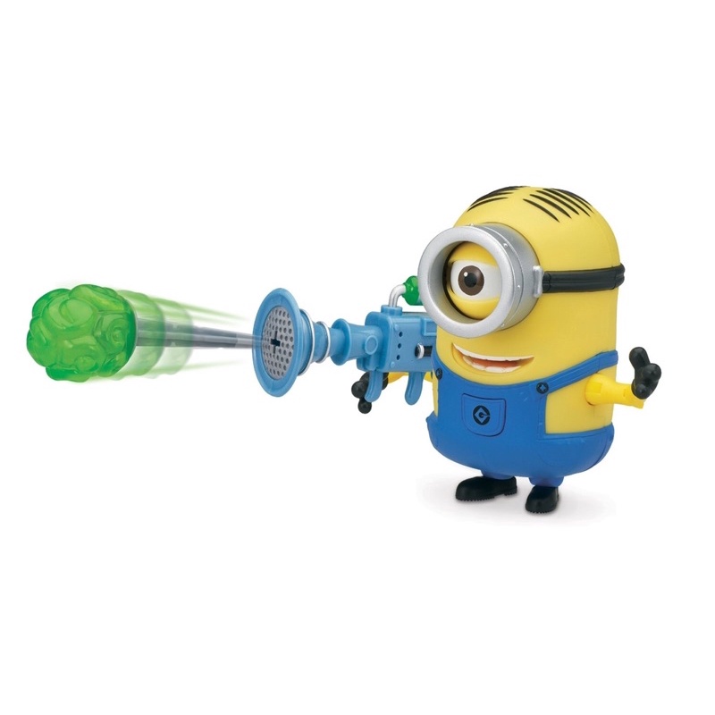 Despicable Me 2 Minion Stuart with Fart Dart Launcher Action Figure ...