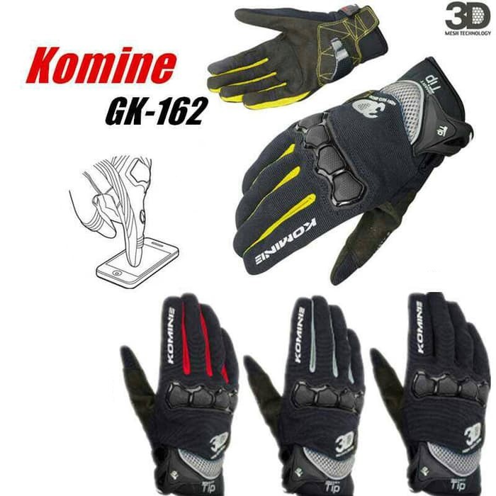 komine gloves gk 162