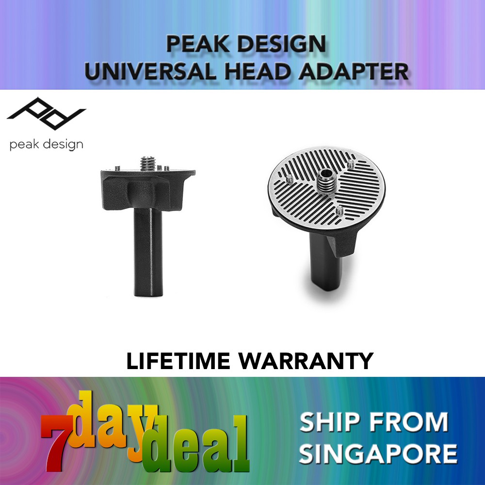 Peak Design Universal Head Adapter Shopee Singapore