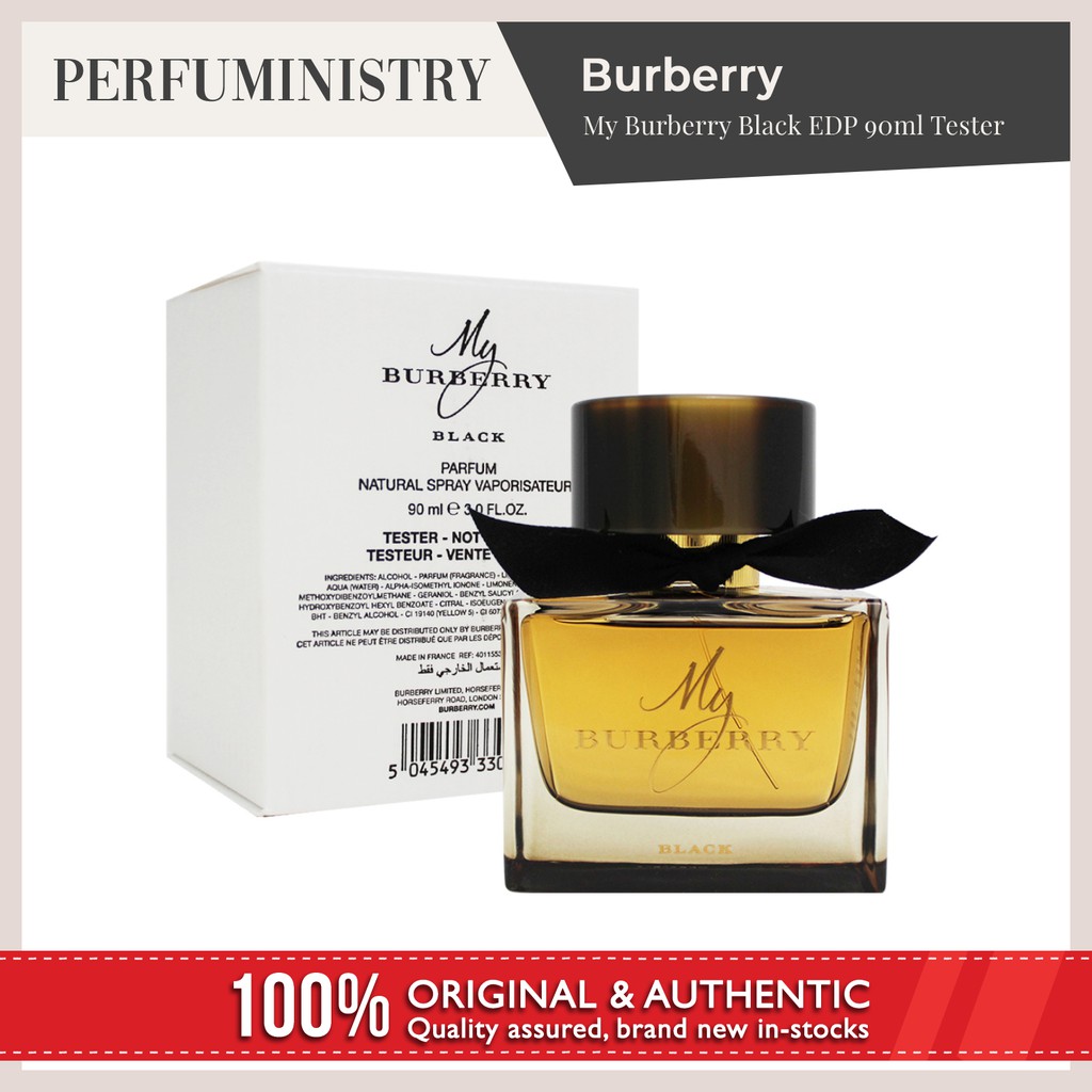 my burberry black tester