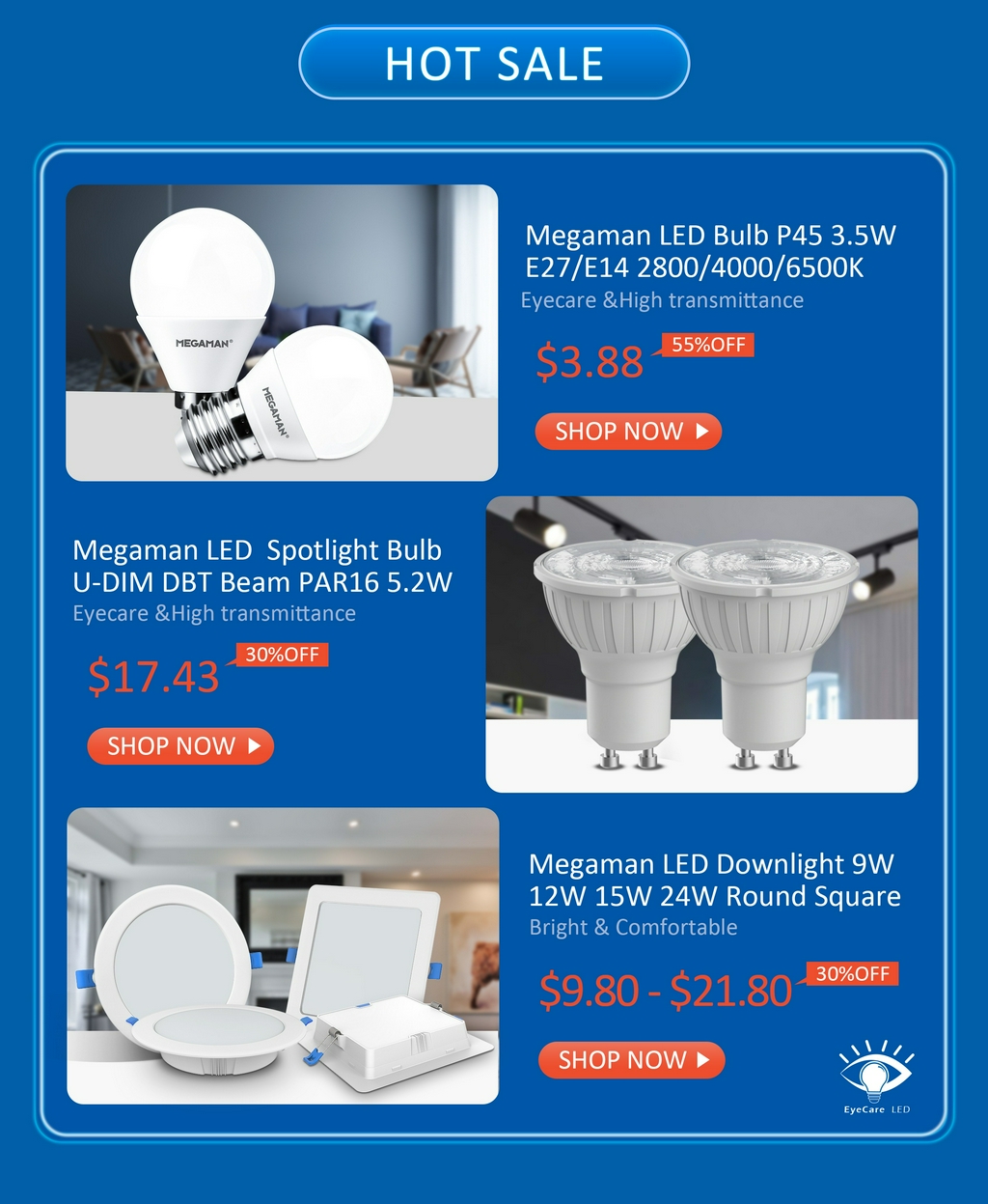 Megaman Official Store, Online Shop Nov 2022 | Shopee Singapore