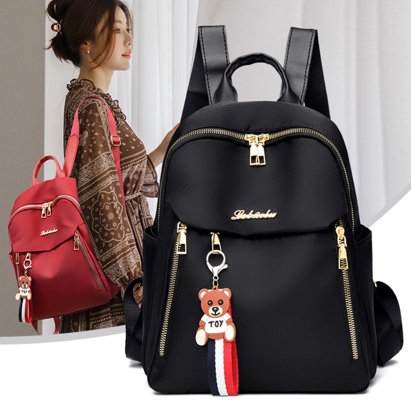 YQY Korean Fashion New Trend School Nylon Backpack Waterproof Backpack For School #8130