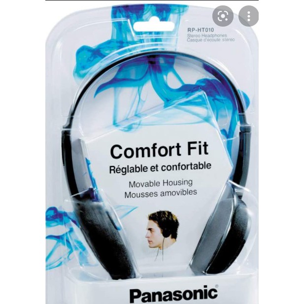 Panasonic RP-HT010 stereo Headphones Old And Sealed XBS Collectors quality 