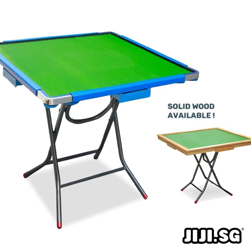 (JIJI SG) FOLDABLE MAHJONG TABLE (FREE ASSEMBLY) FOLDING TABLE