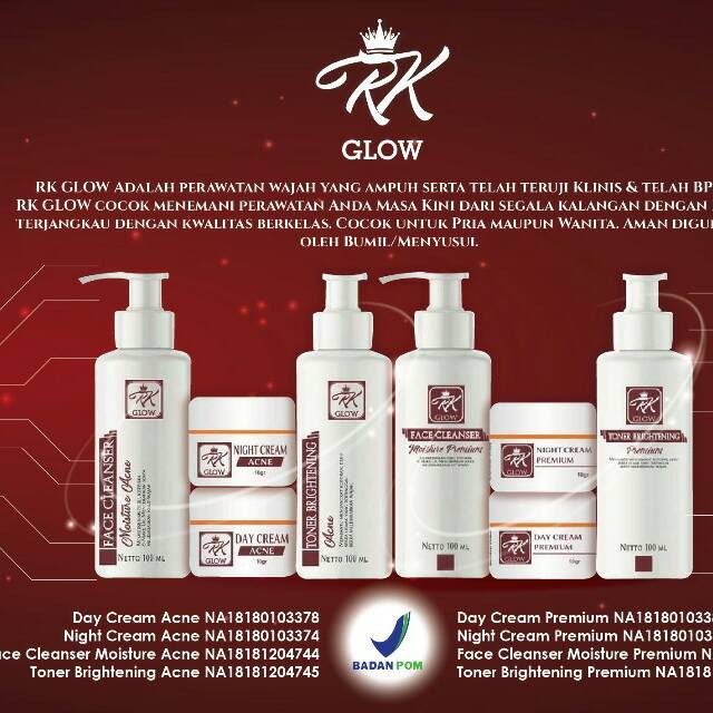 rk glow acne
