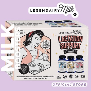 Legendairy Milk Bestseller Lactation Support bundle Trial- Breast Milk booster, Support Nutrition & Milk Production