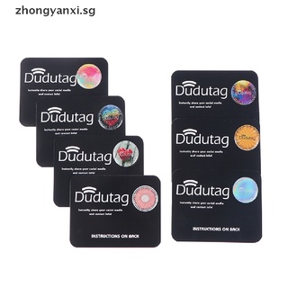 【zhongyanxi】 Phone Stickers One-Click Digital Personal Business Card NFC Chip Touch Back Flim SG