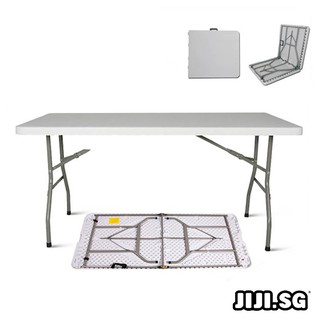 (JIJI SG) HDPE Outdoor Folding Table / 120CM / 150CM / 180CM / 240CM / HDPE / TABLE / OUTDOOR foldable table