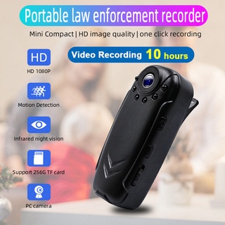 1080P HD Portable Professional Work Site Recorder clip mini DV Body camera Infrared Night Vision Field Dash Video And Audio PC camera