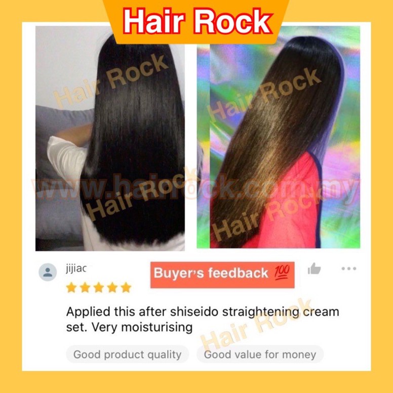 shiseido hair straightening after care