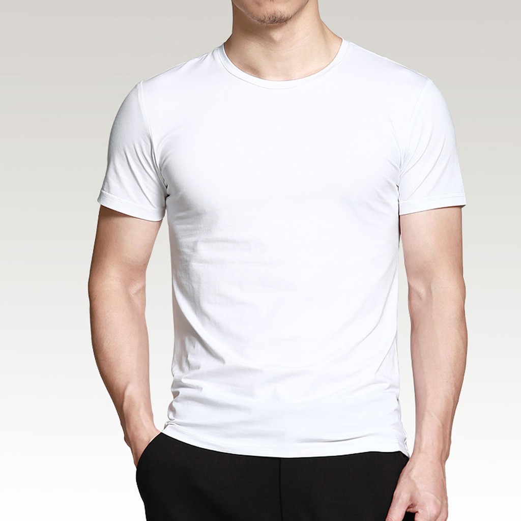 simple white t shirt