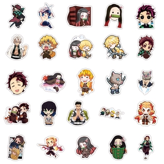 50 pcs Demon Slayer Hot Japan Anime Waterproof Stickers (Ⅱ) | Shopee ...