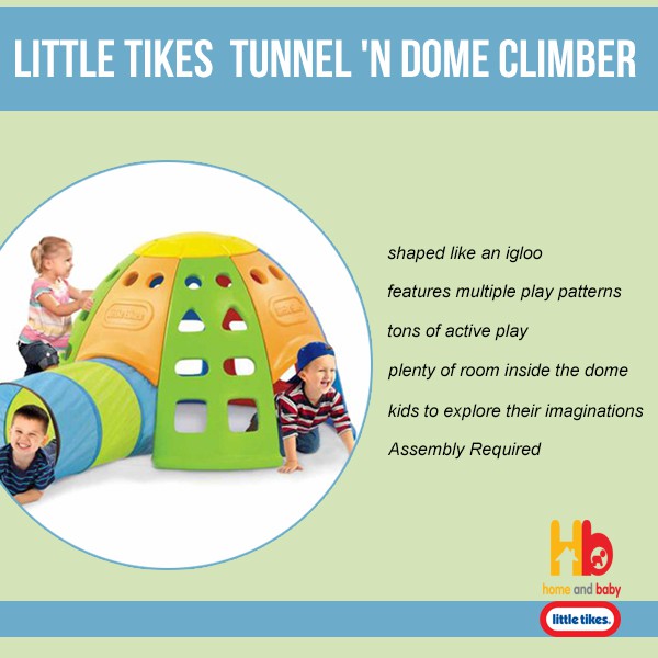 little tikes climbing dome