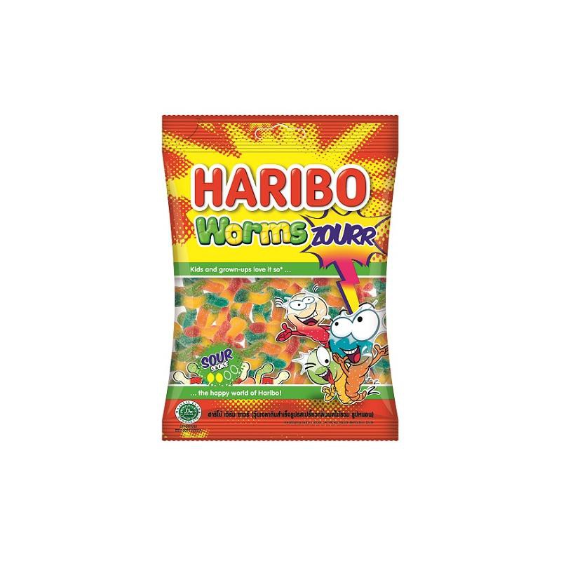 Haribo Worms Zourr 160g 