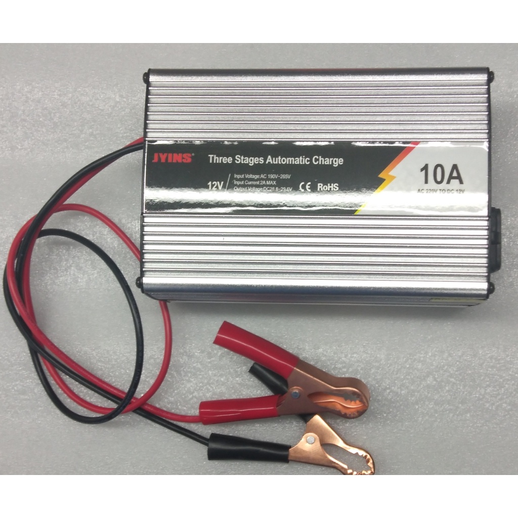 12V 10A/20A Universal Lead Acid/Solar Automatic Car Battery Charger