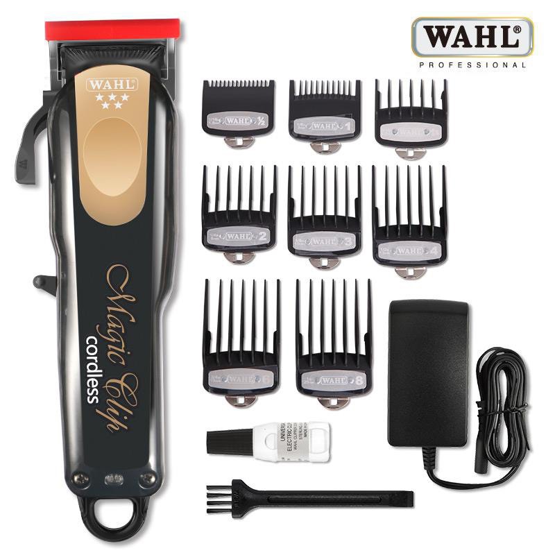 Wahl Cordless Black Gold Magic Clip Clipper 5 Star Series Limited