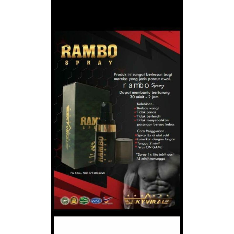 7 Off Ready Stock Rambo Spray Shopee Singapore