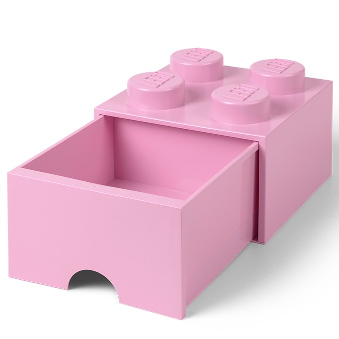Lego 4 Stud Storage Brick Drawer Light Purple Ls 40051738