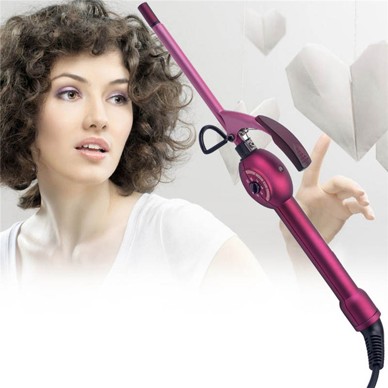 9mm Small Ceramic Curly Hair Styling Short Hair Fluffy Hair Curler