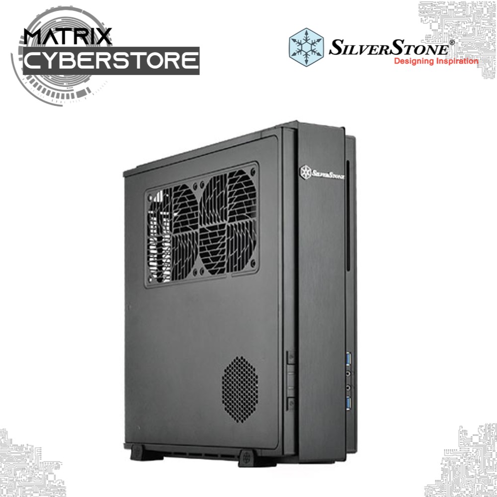 SilverStone Milo Series ML07 Mini-ITX Case Black SST-ML07B | Shopee ...
