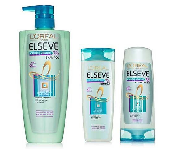 L Oreal Paris Elseve Hyaluron Moisture Shampoo Conditioner Dry