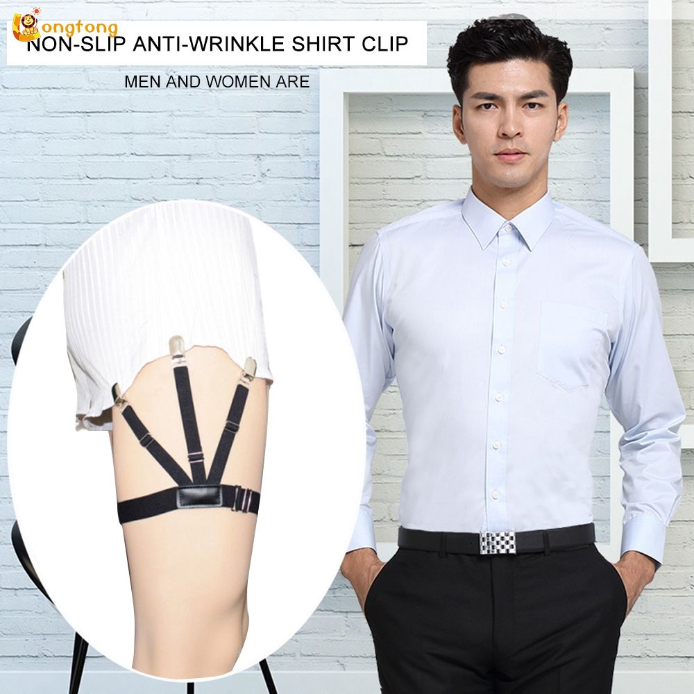 male garter belt for dress shirt