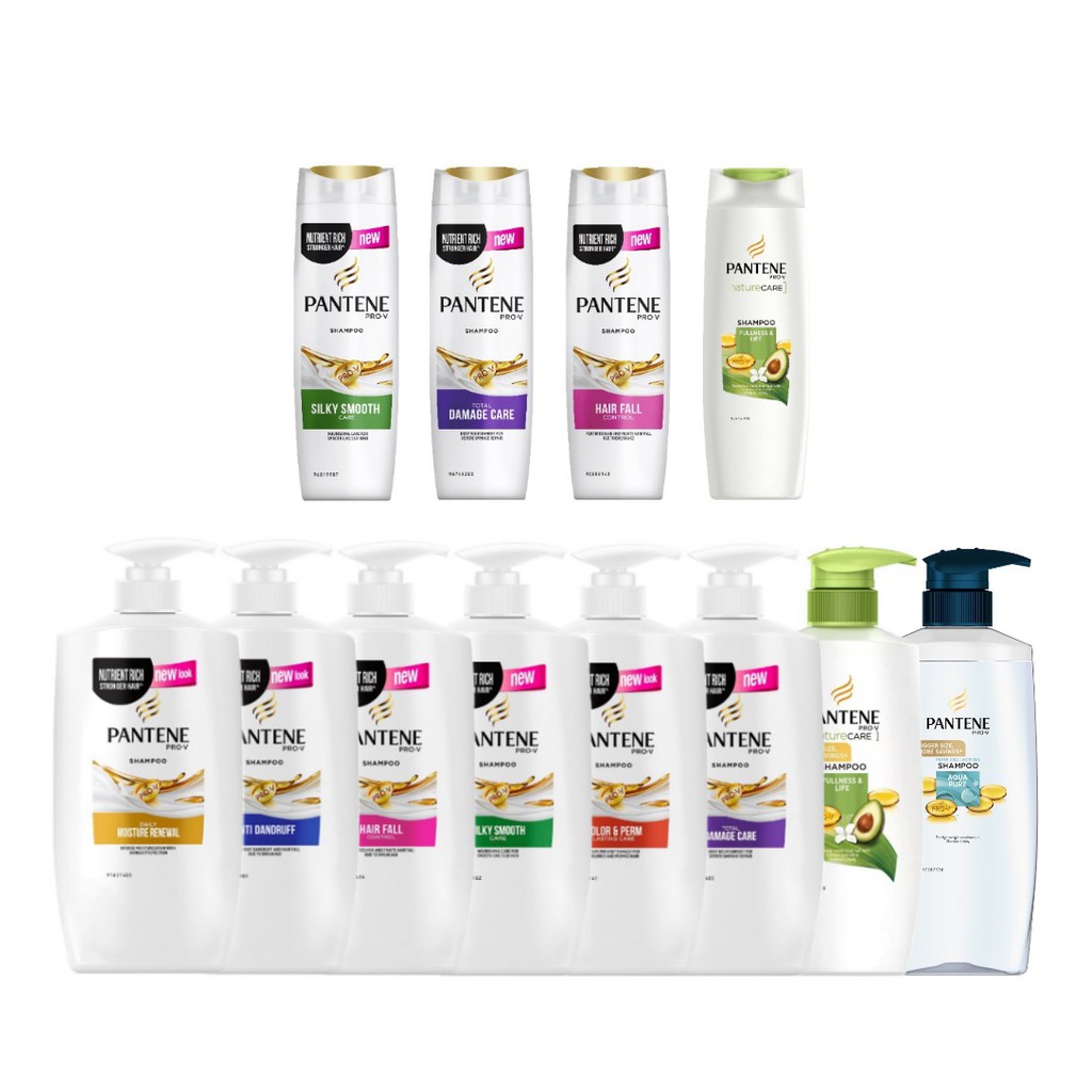 BUNDLE - PANTENE PRO-V SHAMPOO 70ML/750ML (ASSORTED) | Shopee Singapore
